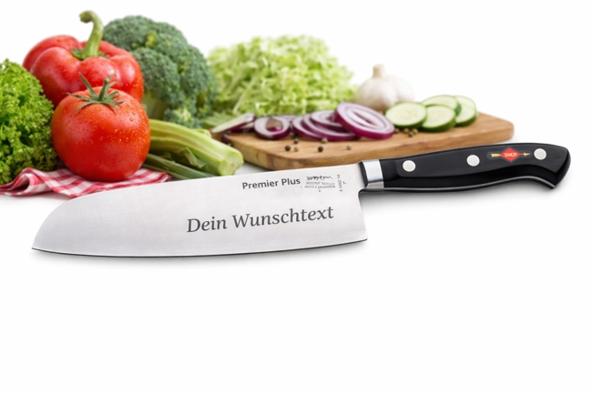 F. Dick Messer - personalisieren mit Namen oder Logo