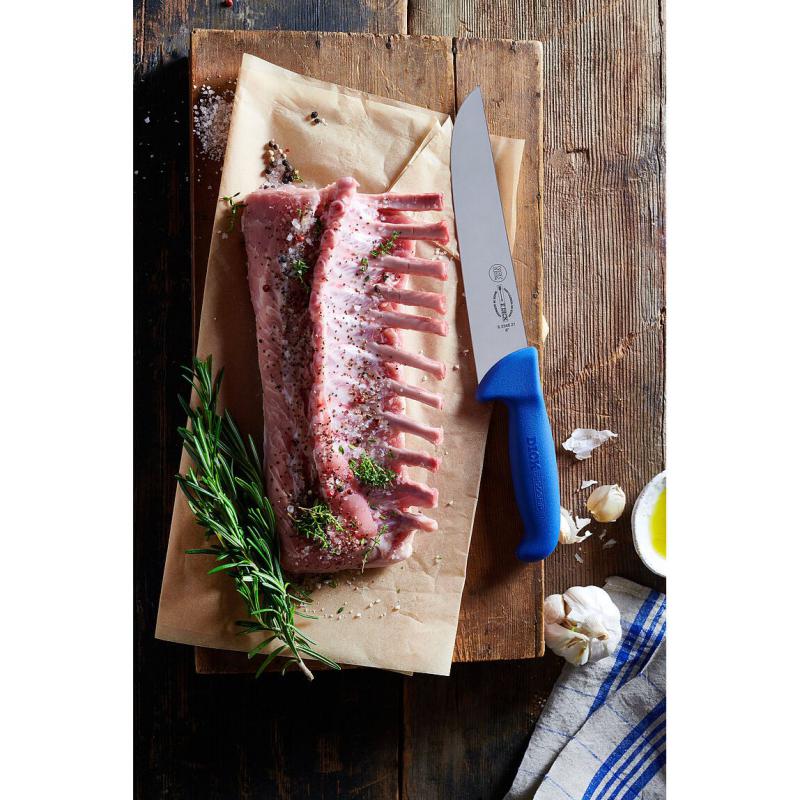 Blockmesser ErgoGrip 21cm blau