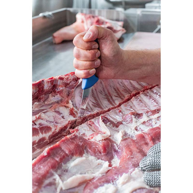 Ausbeinmesser halbflex ErgoGrip 15cm blau