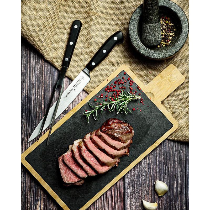 Fleischgabel geschmiedet 15cm schwarz