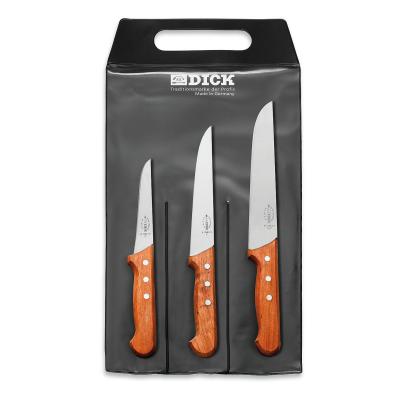 Messerset Holz Bubingaholzgriff 3 Tlg.