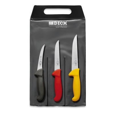 Messerset ErgoGrip 3 tlg. bunt 