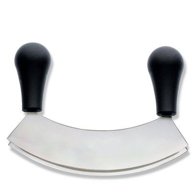 Wiegemesser 23cm Doppel-Klinge Detail 2