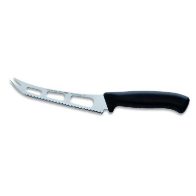 Weichk&auml;semesser 15cm schwarz gelocht 