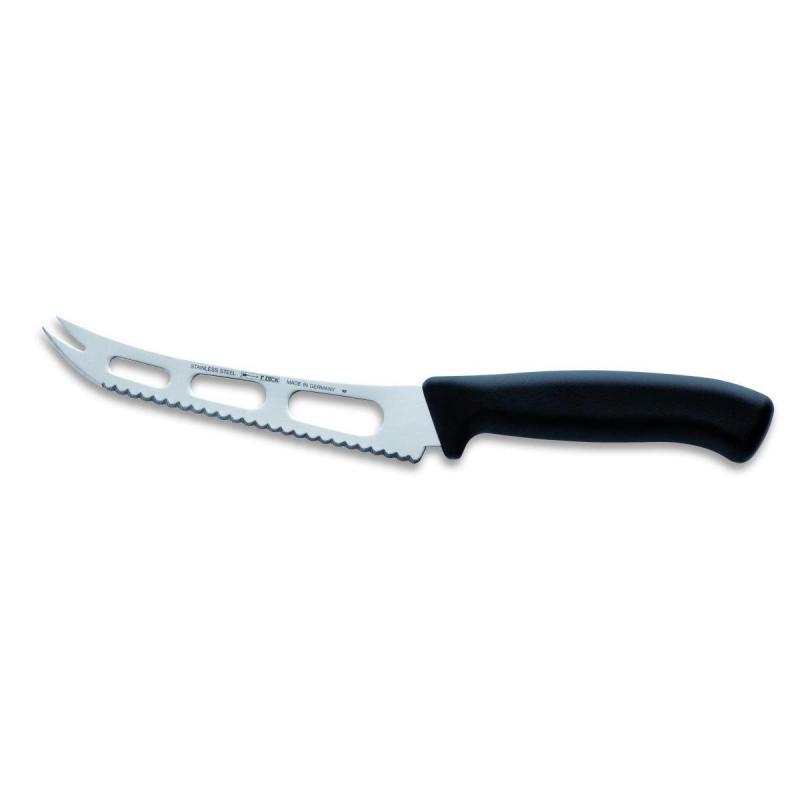 Weichk&auml;semesser 15cm schwarz gelocht 