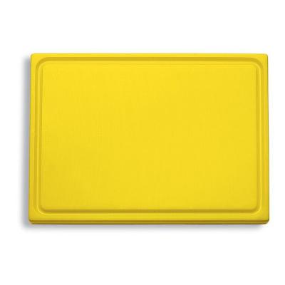 Schneidbrett mit Saftrille Gelb GN 1/1