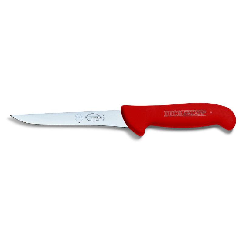 Ausbeinmesser schmal ErgoGrip 15cm rot