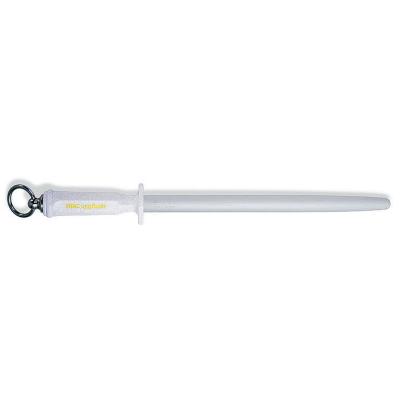 Wetzstahl Streicher Hygienic Feinzug wei&szlig; 30cm oval