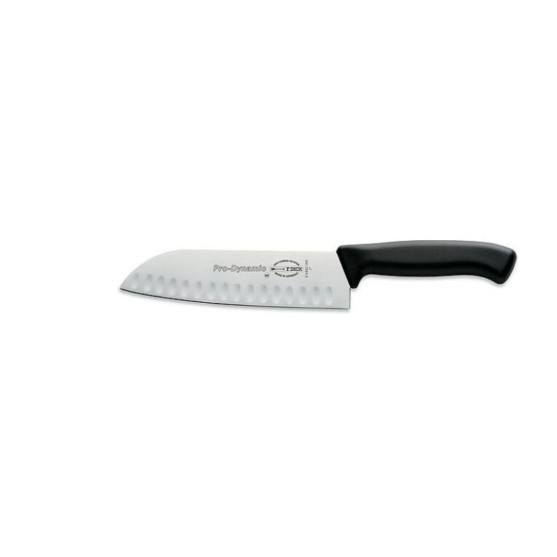 Santoku Kullenschliff Pro Dynamic 18cm schwarz 