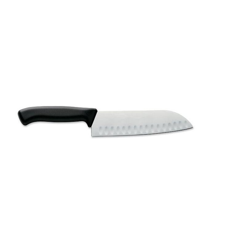 Santoku Kullenschliff Pro Dynamic 18cm schwarz 