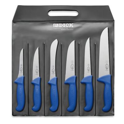 Messerset ErgoGrip 6-teilig blau