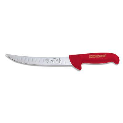 Zerlegemesser Kullenschliff ErgoGrip 21cm rot