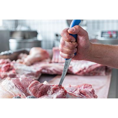 Ausbeinmesser halbflex ErgoGrip 13cm blau Detail 4