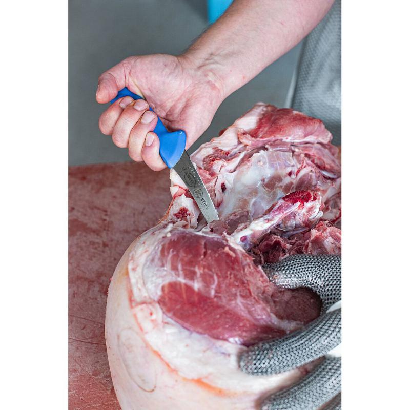 Ausbeinmesser halbflex ErgoGrip 13cm blau