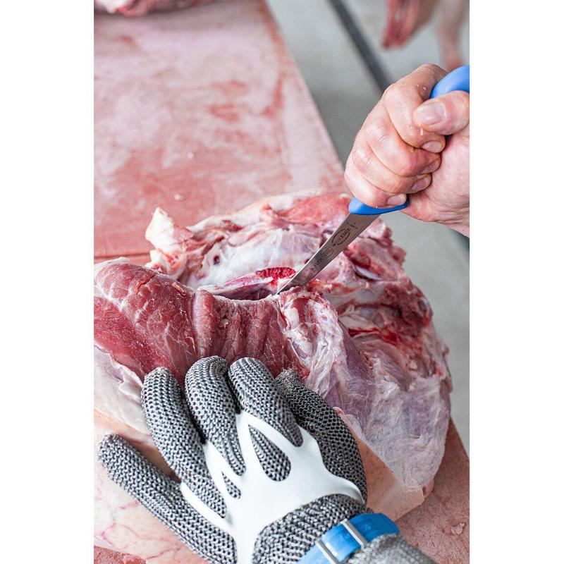 Ausbeinmesser halbflex ErgoGrip 13cm blau