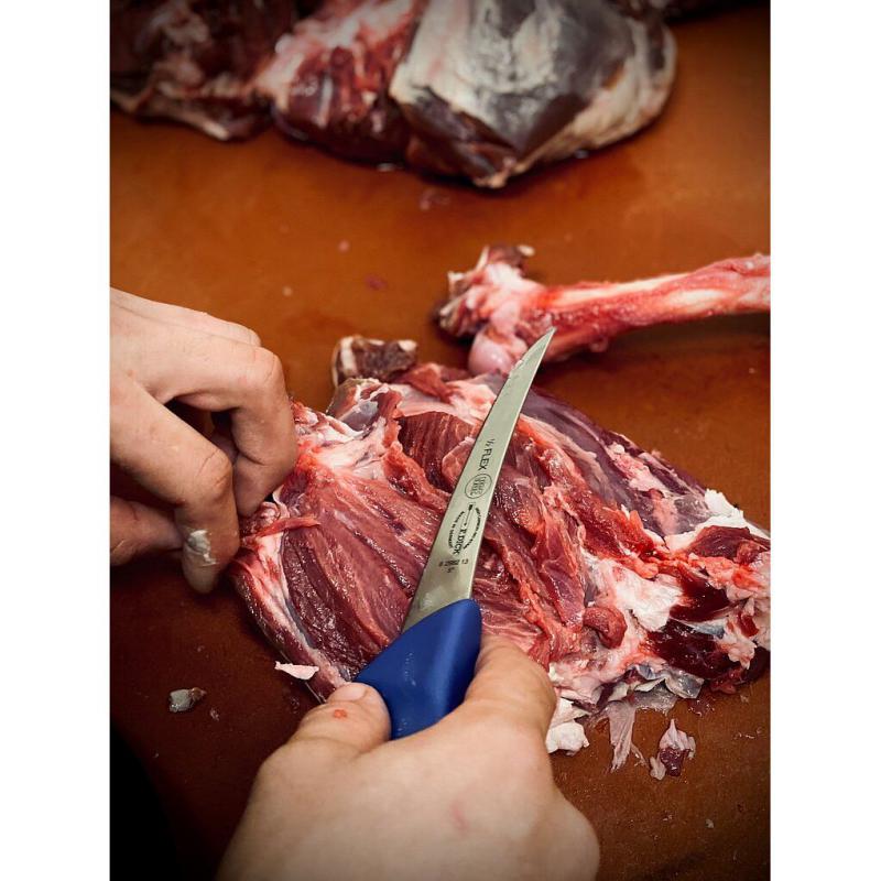 Ausbeinmesser halbflex ErgoGrip 13cm blau