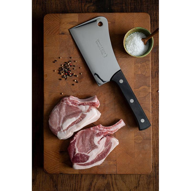 K&uuml;chenspalter 18cm Kunststoffgriff vernietet