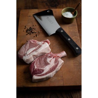 K&uuml;chenspalter 18cm Kunststoffgriff vernietet Detail 4