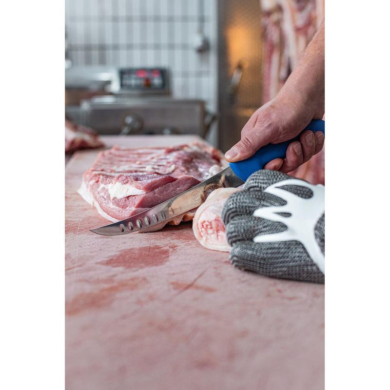 Zerlegemesser Kullenschliff ErgoGrip 21cm blau