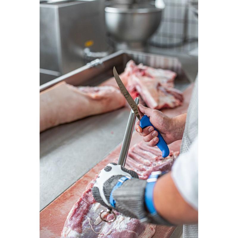 Zerlegemesser Kullenschliff ErgoGrip 21cm blau