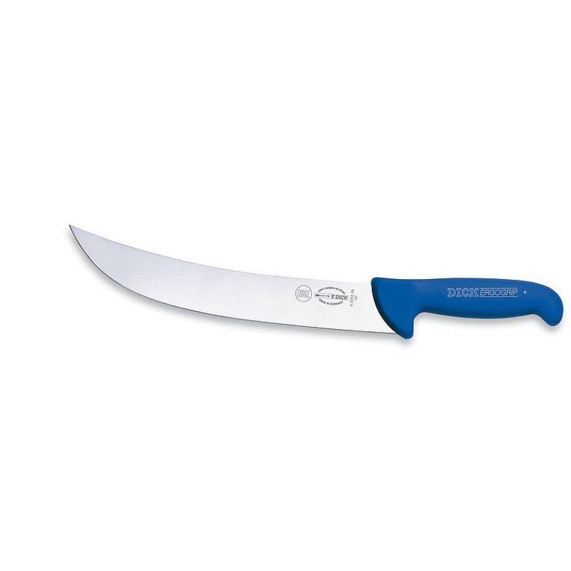 Blockmesser ErgoGrp 26cm amerik. Form  blau