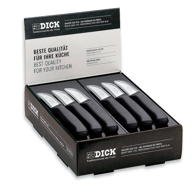 Sch&auml;lmesser Verkaufsdisplay 30tlg Pro Dynamic  schwarz L 5cm