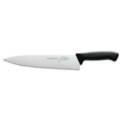 Kochmesser Pro Dynamic schwarz26cm Wellenschl.