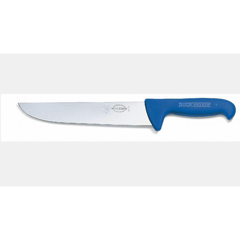 Blockmesser Ergogrip 21cm blau