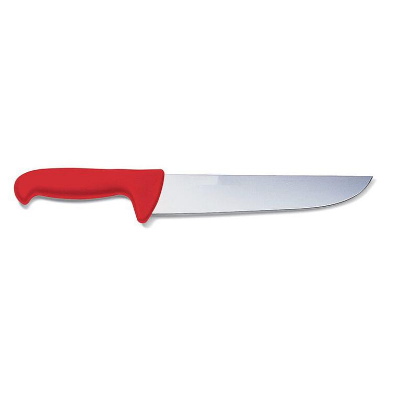Blockmesser ErgoGrip 21cm rot