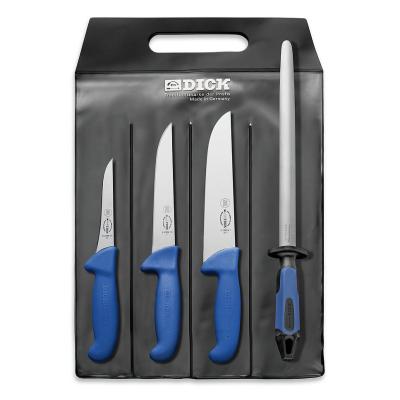 Messerset ErgoGrip 4-teilig blau