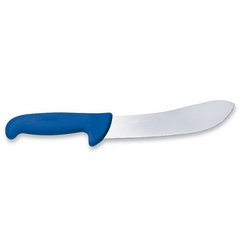 Blockmesser geschweift ErgoGrip, 18cm  blau