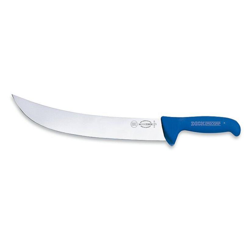 Blockmesser ErgoGrip 30cm  amerik. Form  blau