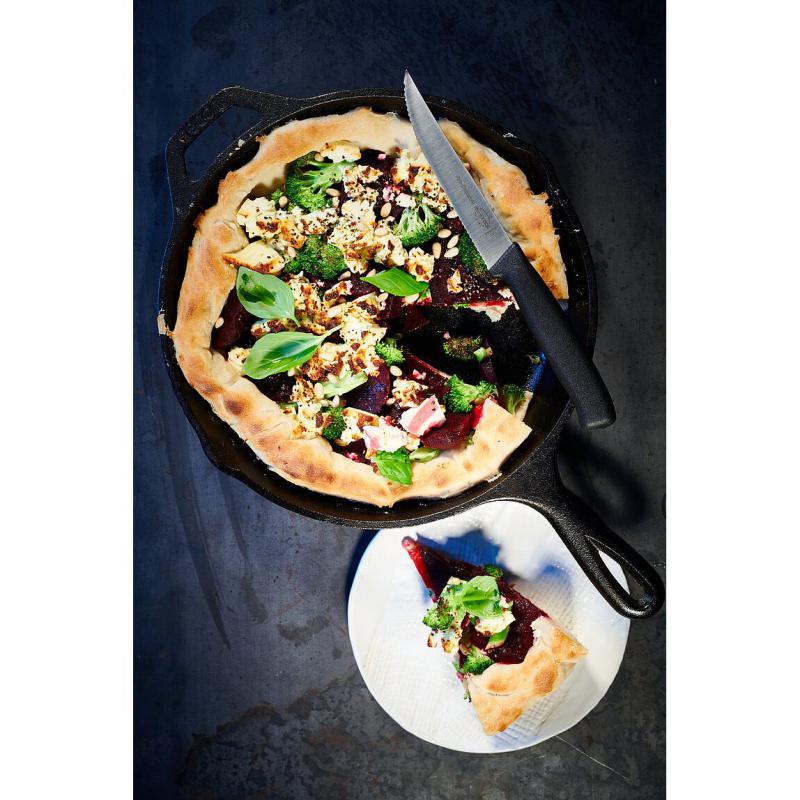 Pizza Steakmesser Pro Dynamic 12cm schwarz Wellensc