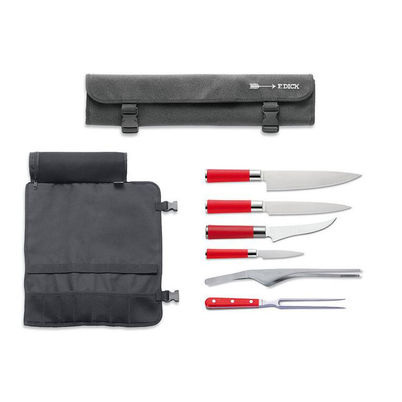 Rolltasche Red Spirit 6-teilig Textil