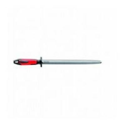 Wetzstahl Streicher Standardzug rot schwarz 30cm oval