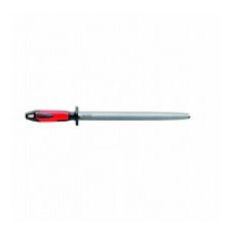 Wetzstahl Streicher Standardzug rot schwarz 30cm oval