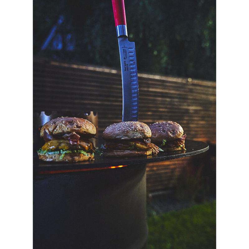 Zerlegemesser HEKTOR Red Spirit 26cm mit Kullenschliff