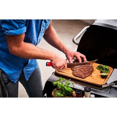 Zerlegemesser HEKTOR Red Spirit 26cm mit Kullenschliff Detail 5