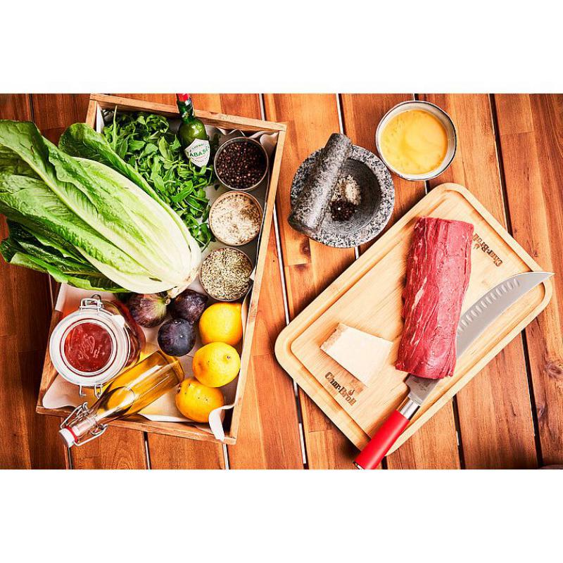 Zerlegemesser HEKTOR Red Spirit 26cm mit Kullenschliff