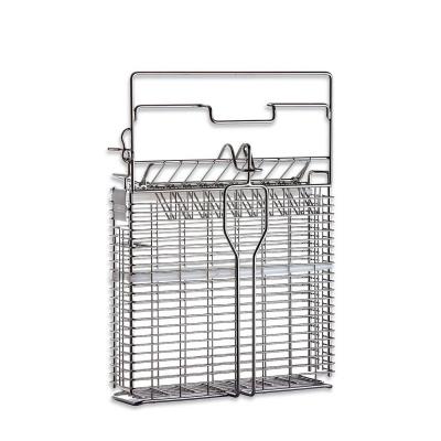 Messerkorb leer 10 Messer 2 Wetzst. 1 Handschuhh.