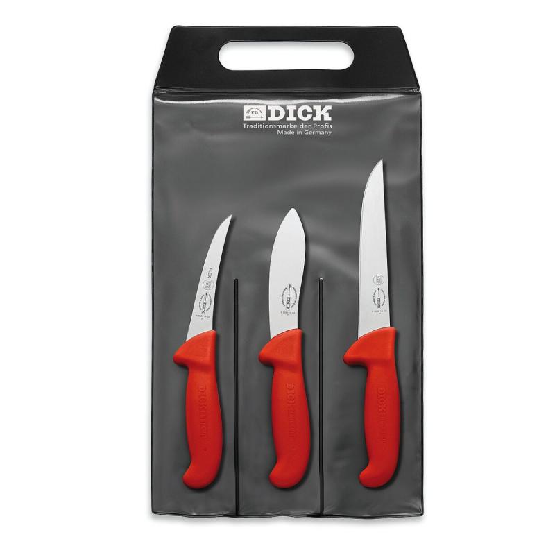 Messerset Jagd Indoor 3tlg. Ergogrip