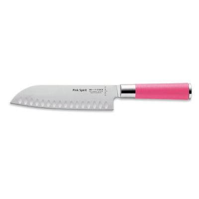Santoku Kullenschliff Pink Spirit 18 cm