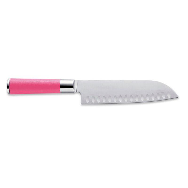 Santoku Kullenschliff Pink Spirit 18 cm