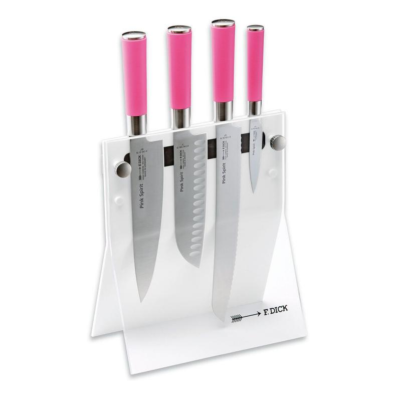 Messerblock 4Knives Pink Spirit 5-teilig