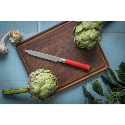 Allzweckmesser mit Welle Red Spirit 13cm  rot Detail 3