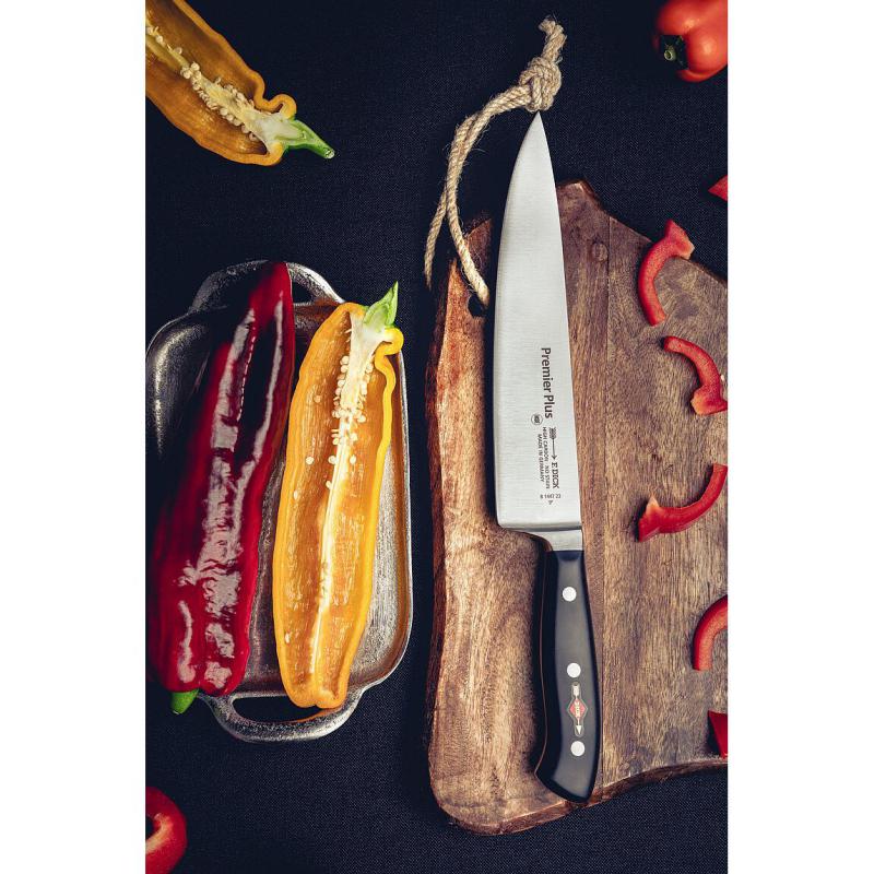 Messerblock Acryl 4tlg. Premier Plus , wei&szlig;