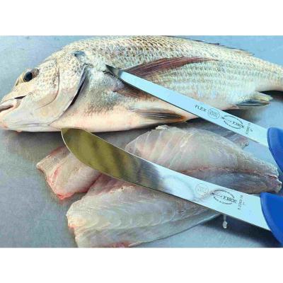 Ausbeinmesser ErgoGrip 15cm blau flexibel Detail 5