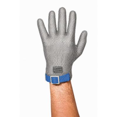 Stechschutzhandschuh Gr&ouml;&szlig;e L blau Handgelenk